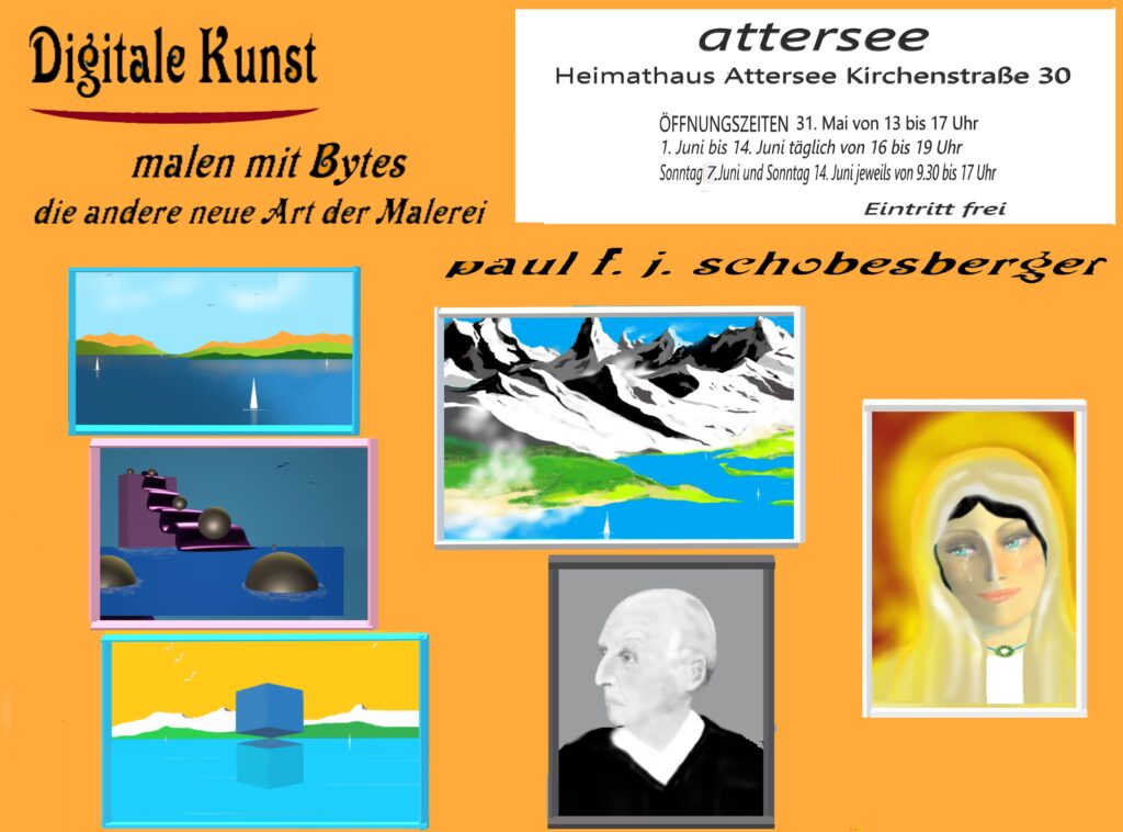 Ausstellung Attersee